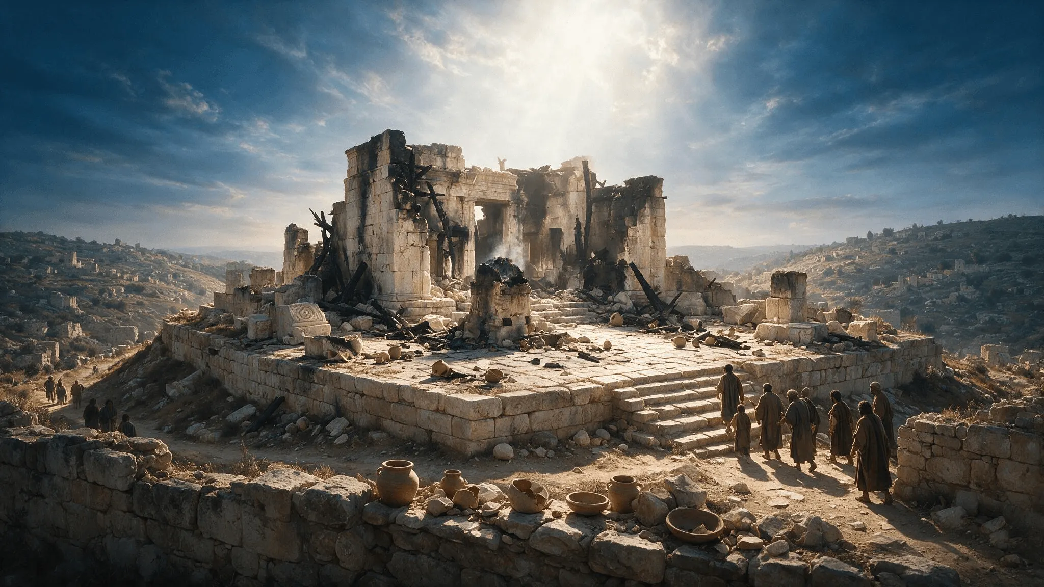 magnific_biblical-scene-of-babylon_NZ4dsfh6D9 (1) igehirdetés, szombat, pihenés, Föld