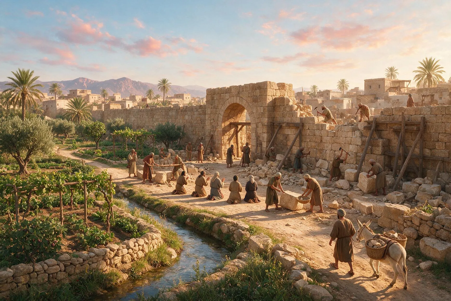 magnific_diverse-group-in-ancient-_P332XRH42C Fáradozzatok a békességen