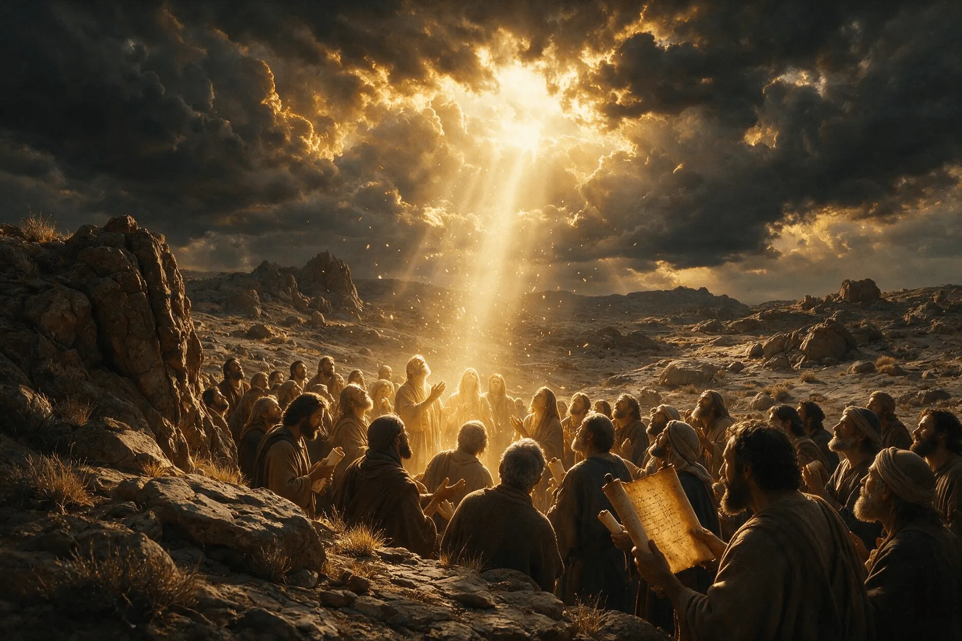 magnific_biblical-scene-of-faithfu_xSgG4w5jfW (1) Szakítsd szét az eget!